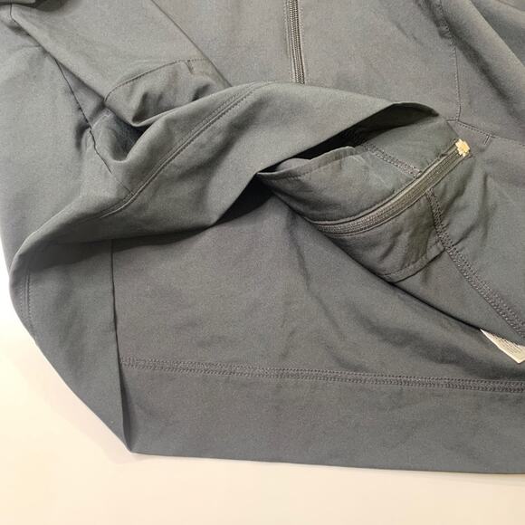 Vintage Nike Jacket Womens XL Extra Large Black White Fit Dry Full Zip Track Y2K - Picture 7 of 11